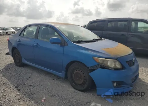 2009 Toyota Corolla Base from USA, damaged, VIN 1NXBU40E89Z004797